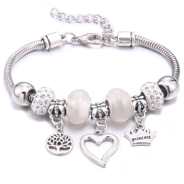 Beads Charm Bracelet & Bangles - Trendy Friendship Gift Jewelry