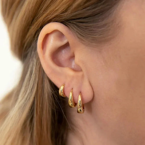 Hoop Earrings for Women - Elegant & Comfortable Jewelry
