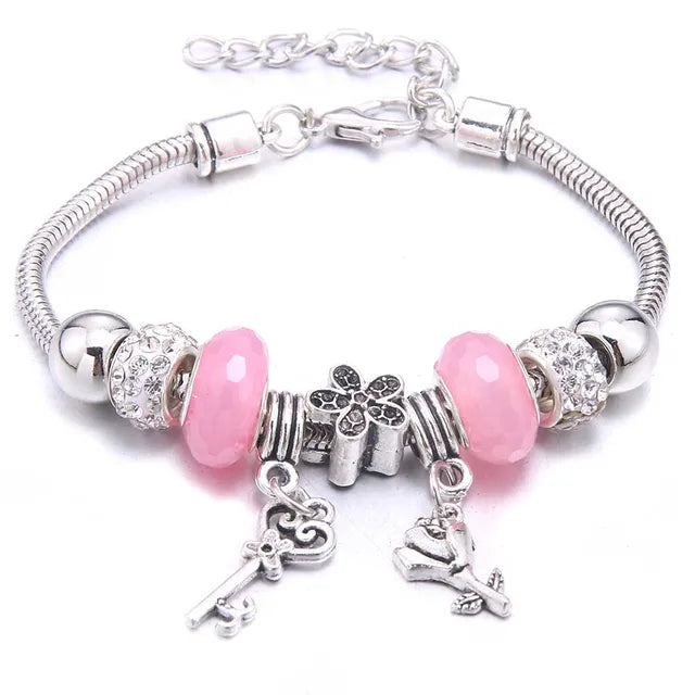 Beads Charm Bracelet & Bangles - Trendy Friendship Gift Jewelry
