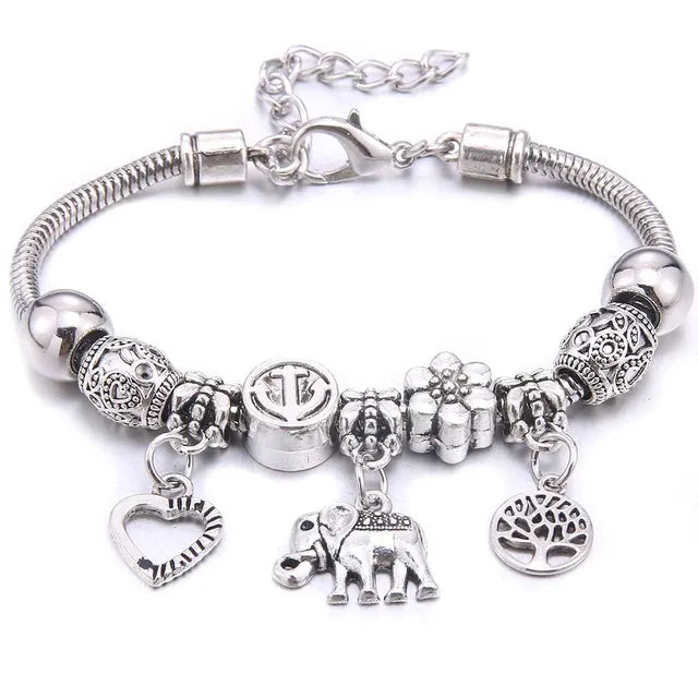Beads Charm Bracelet & Bangles - Trendy Friendship Gift Jewelry