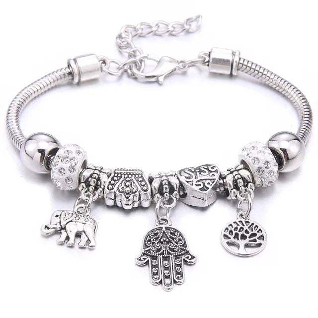 Beads Charm Bracelet & Bangles - Trendy Friendship Gift Jewelry
