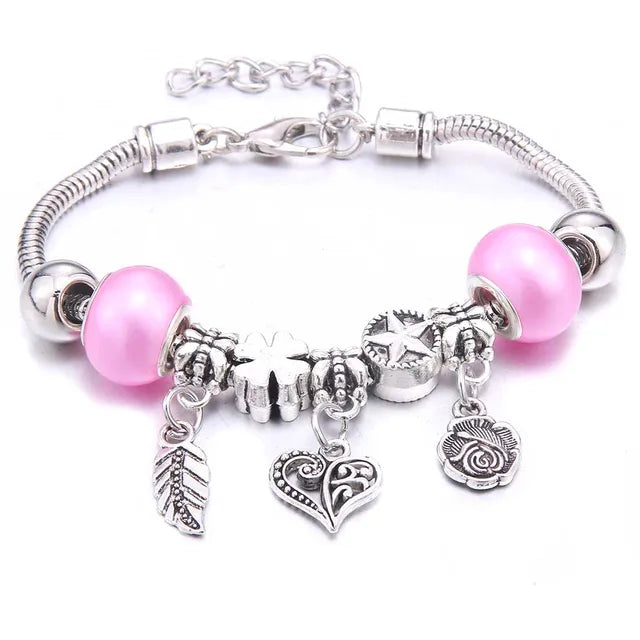 Beads Charm Bracelet & Bangles - Trendy Friendship Gift Jewelry