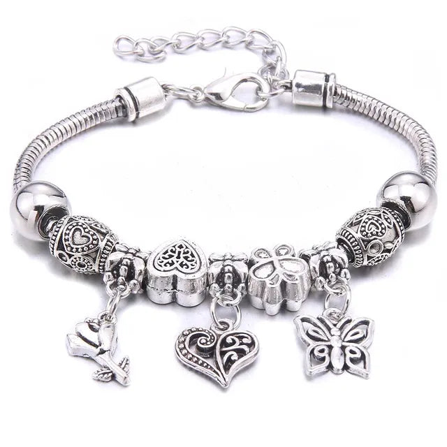 Beads Charm Bracelet & Bangles - Trendy Friendship Gift Jewelry
