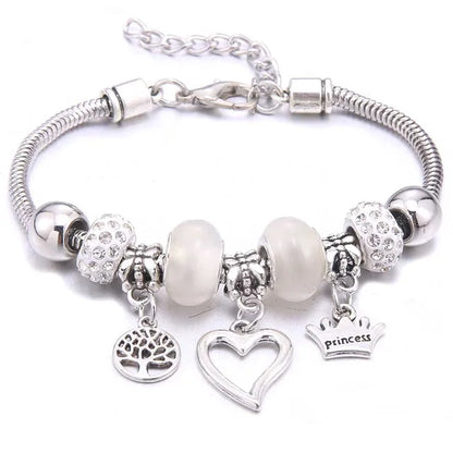 Beads Charm Bracelet & Bangles - Trendy Friendship Gift Jewelry