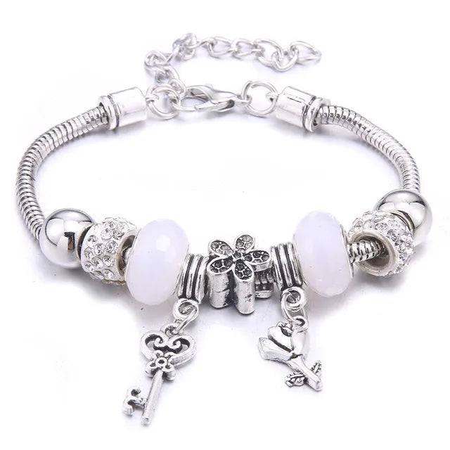 Beads Charm Bracelet & Bangles - Trendy Friendship Gift Jewelry