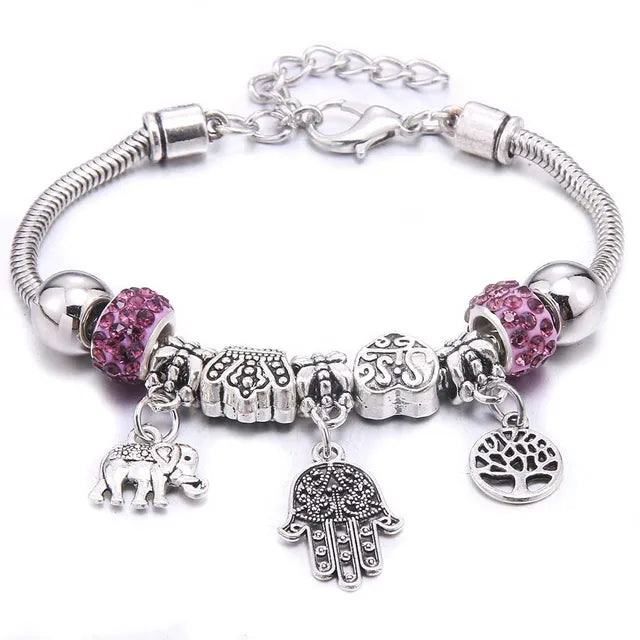 Beads Charm Bracelet & Bangles - Trendy Friendship Gift Jewelry