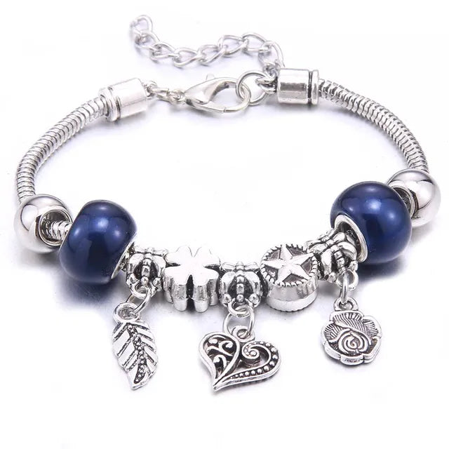Beads Charm Bracelet & Bangles - Trendy Friendship Gift Jewelry