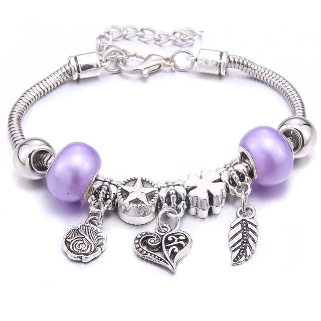 Beads Charm Bracelet & Bangles - Trendy Friendship Gift Jewelry