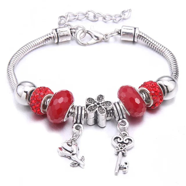 Beads Charm Bracelet & Bangles - Trendy Friendship Gift Jewelry