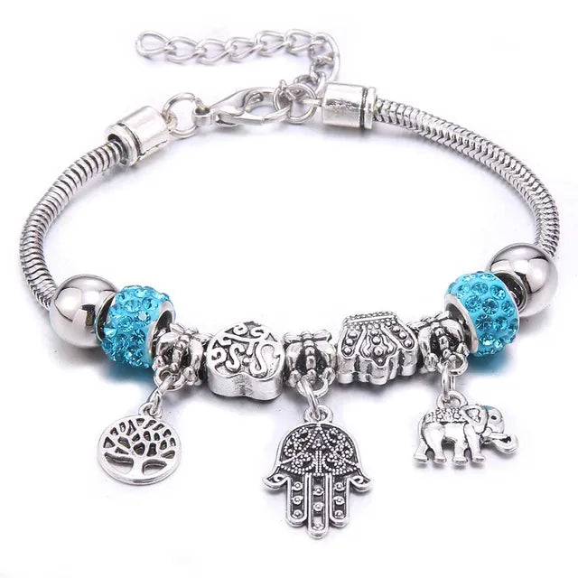 Beads Charm Bracelet & Bangles - Trendy Friendship Gift Jewelry