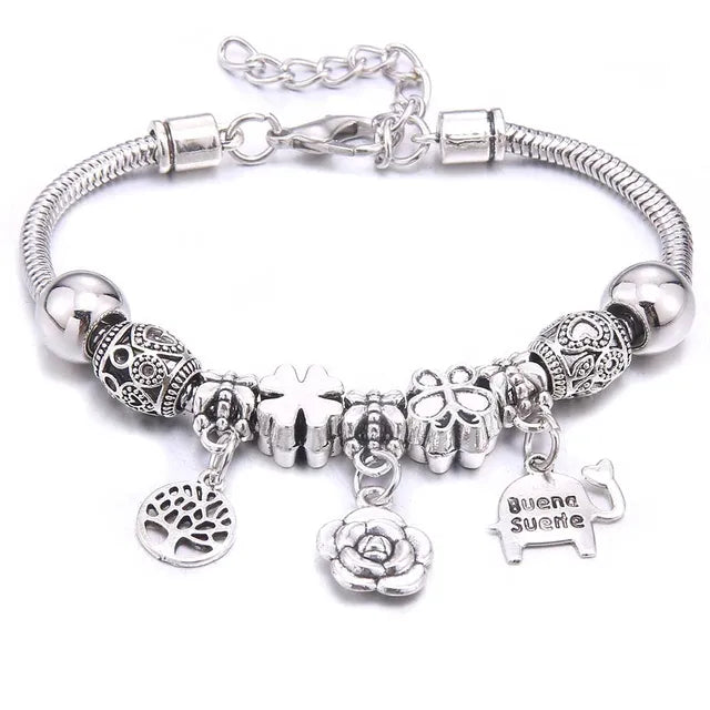 Beads Charm Bracelet & Bangles - Trendy Friendship Gift Jewelry