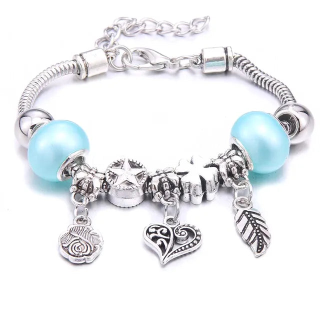 Beads Charm Bracelet & Bangles - Trendy Friendship Gift Jewelry