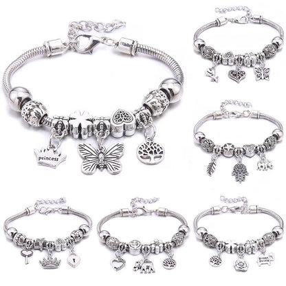 Beads Charm Bracelet & Bangles - Trendy Friendship Gift Jewelry