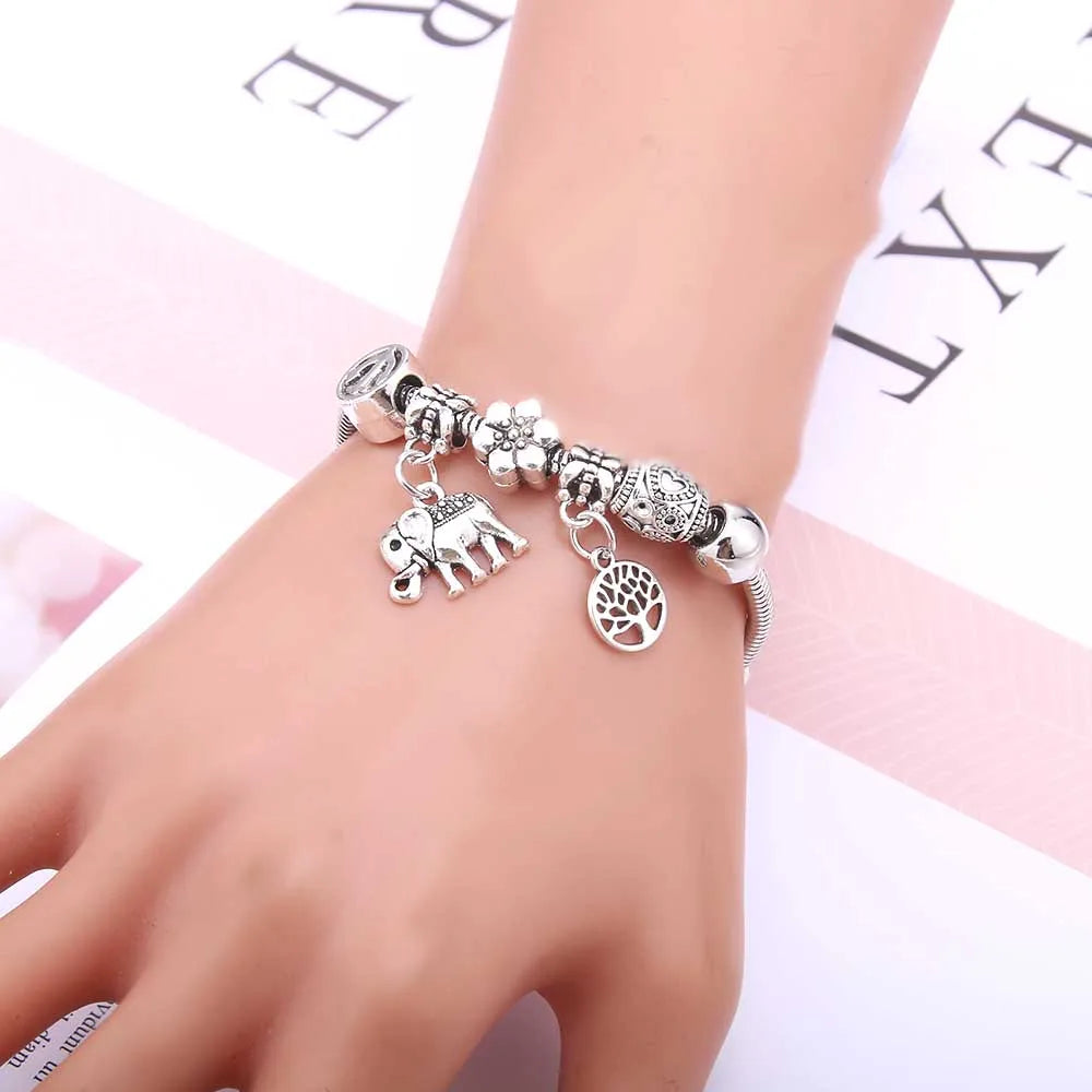 Beads Charm Bracelet & Bangles - Trendy Friendship Gift Jewelry
