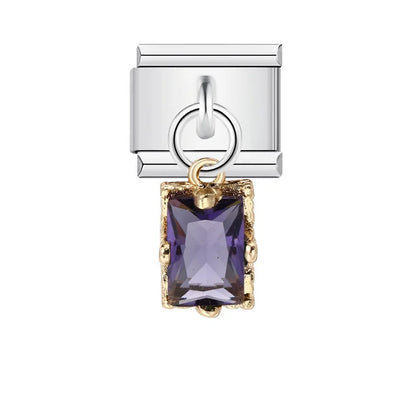 Italian Shell Pearl Charm Bracelet - Cute Personalized Link Chain